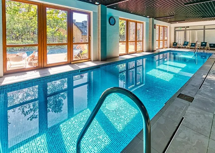 B23 Z Basenem, Sauna, Jacuzzi, Silownia - 5d Apartmán Sklářská Poruba